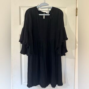 Pink blush maternity dress